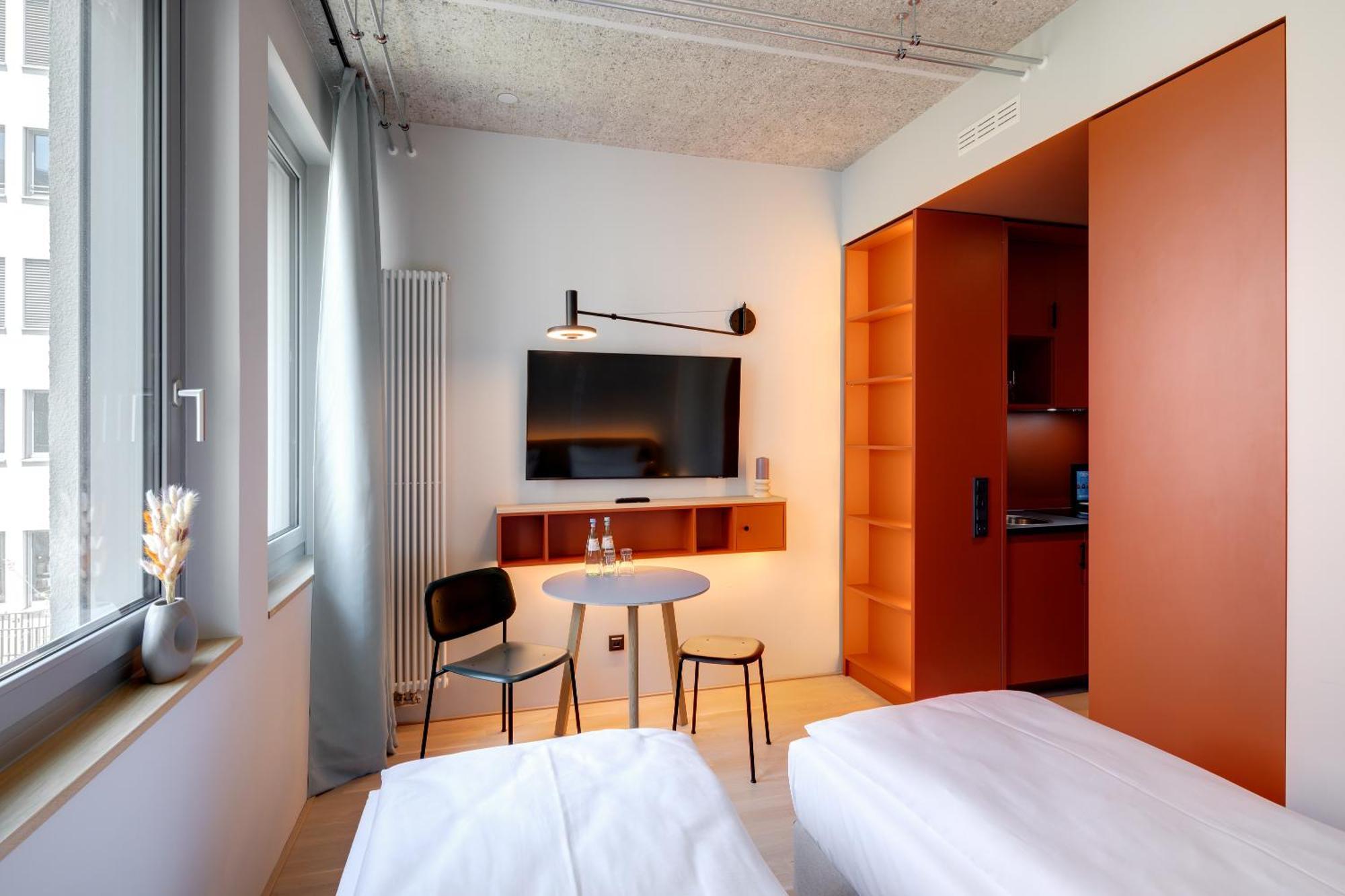 Dein Apart Muenchen Unterföhring Chambre photo