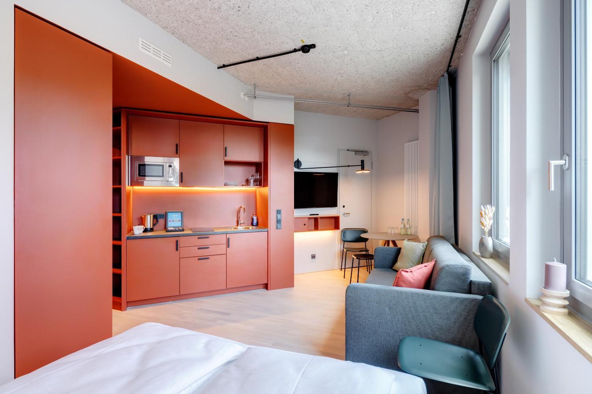 Dein Apart Muenchen Unterföhring Chambre photo